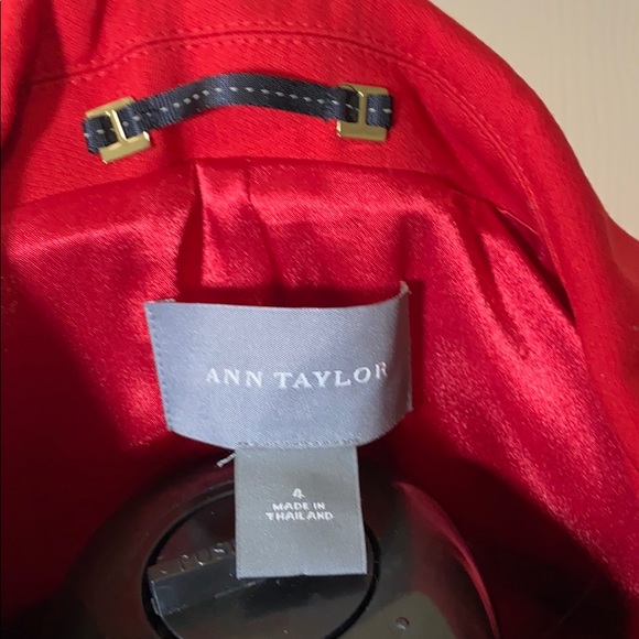 Red Dress Coat - Picture 13 of 15